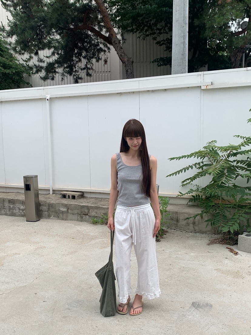 LOGARDEN韓國直郵實拍女裝新款熱賣推薦時尚休閑26夏季休閑褲LO GARDEN休閑褲