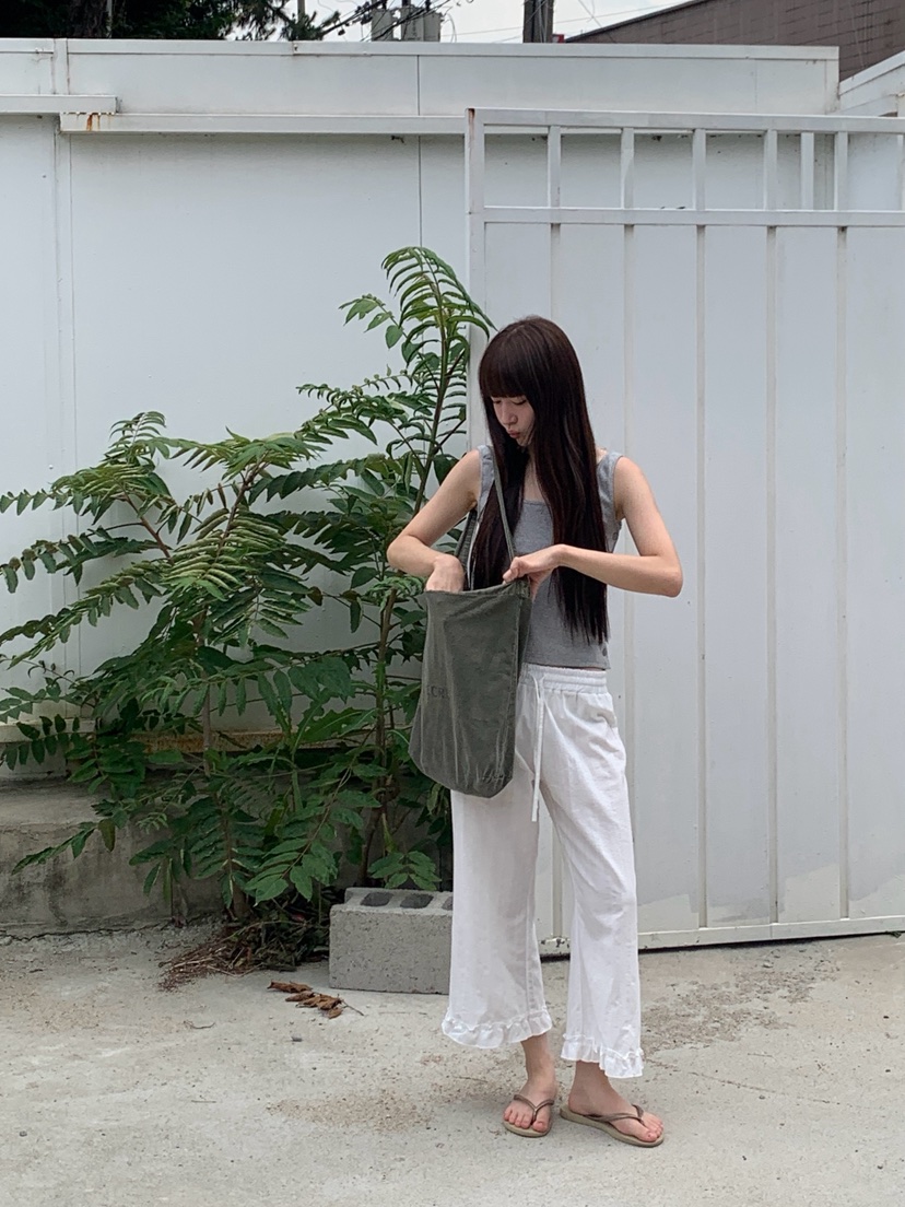 LOGARDEN韓國直郵實拍女裝新款熱賣推薦時尚休閑26夏季休閑褲LO GARDEN休閑褲