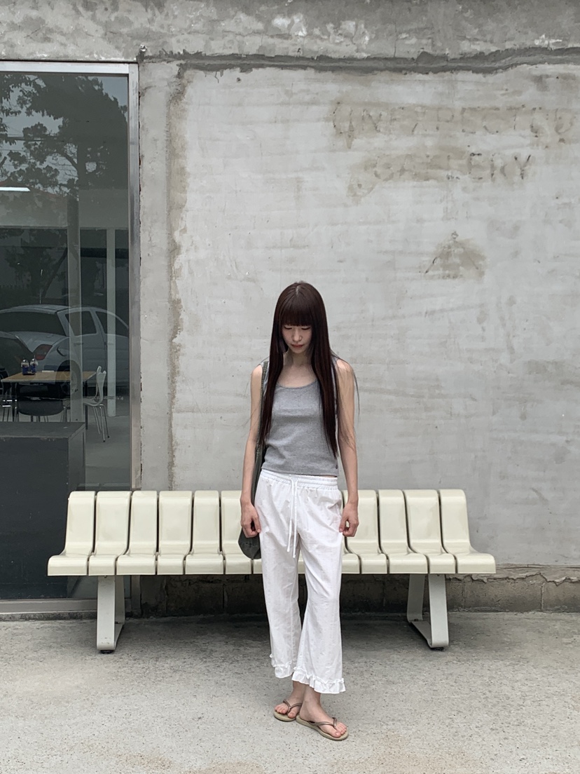 LOGARDEN韓國直郵實拍女裝新款熱賣推薦時尚休閑26夏季休閑褲LO GARDEN休閑褲