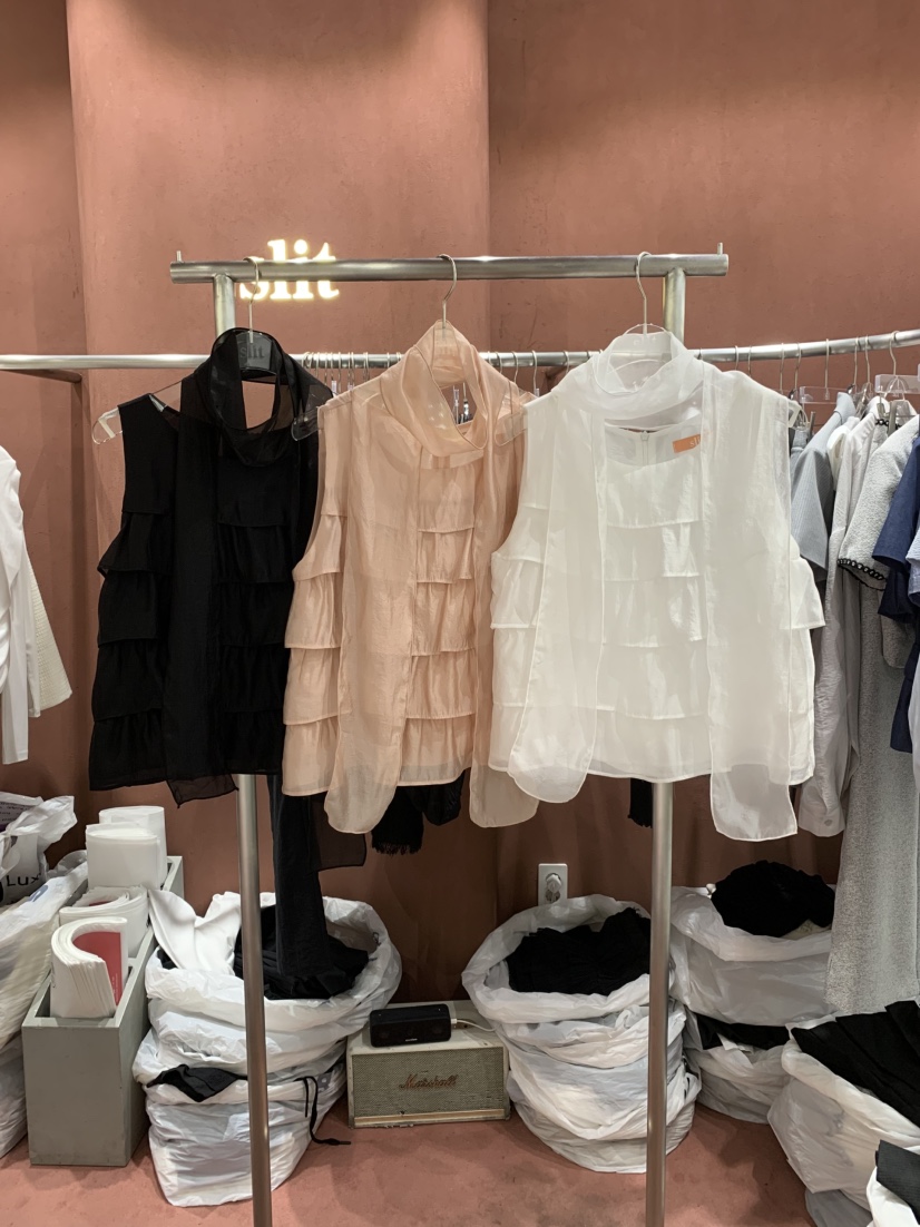 SLIT韓國東大門直郵女裝新品推薦休閑人氣吊帶背心含脖帶SLIT吊帶/背心
