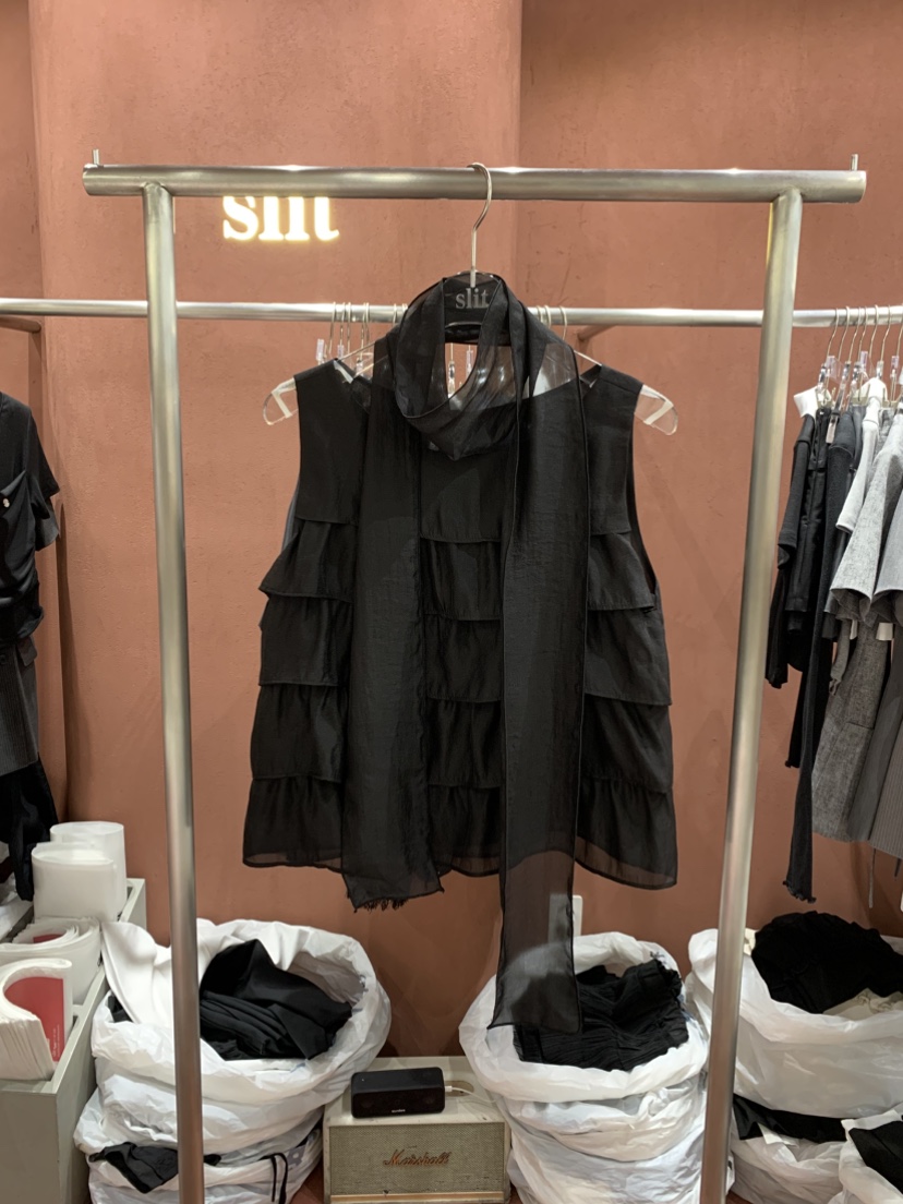 SLIT韓國東大門直郵女裝新品推薦休閑人氣吊帶背心含脖帶SLIT吊帶/背心圖色3