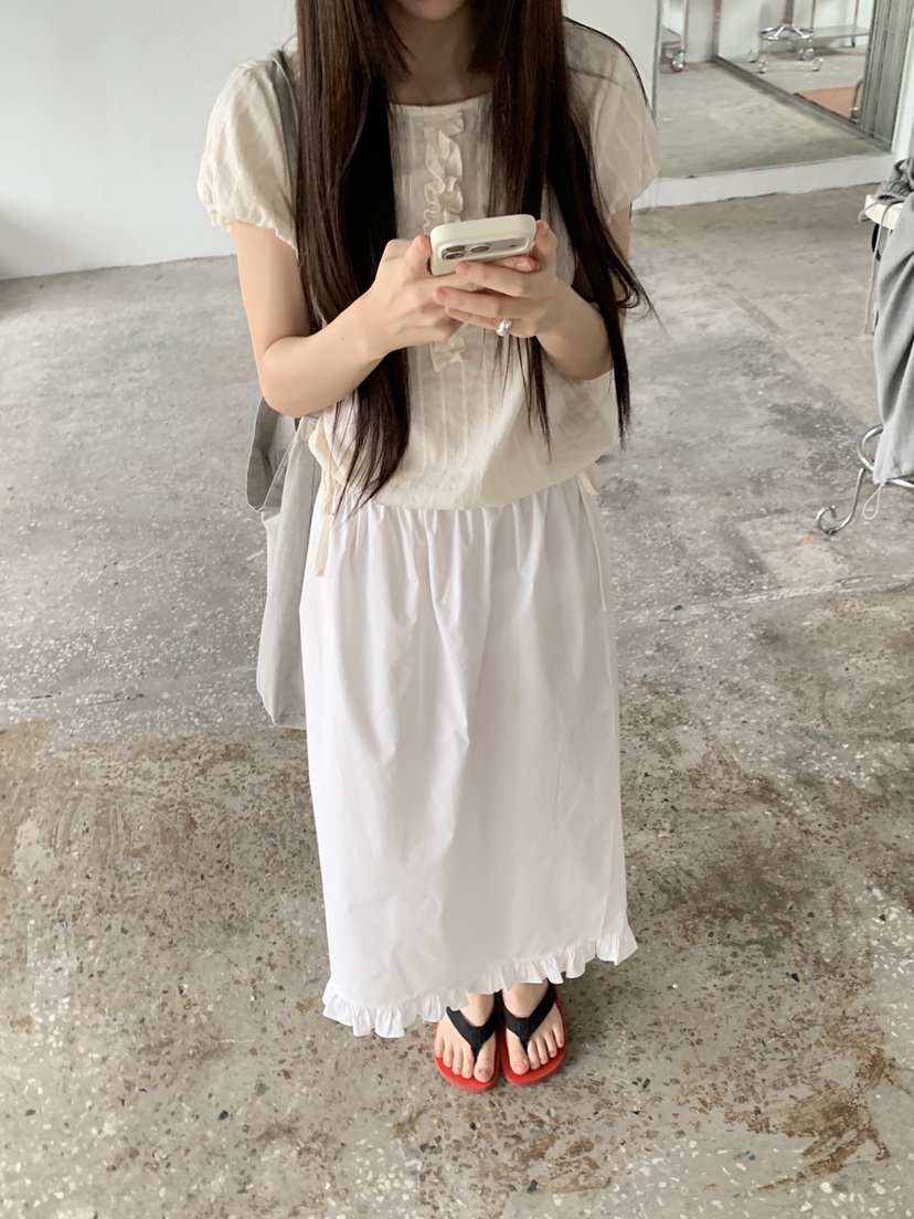 LOGARDEN韓國直郵女裝新款人氣時尚熱賣26夏季襯衫蕾絲衫LO GARDEN襯衫/蕾絲衫