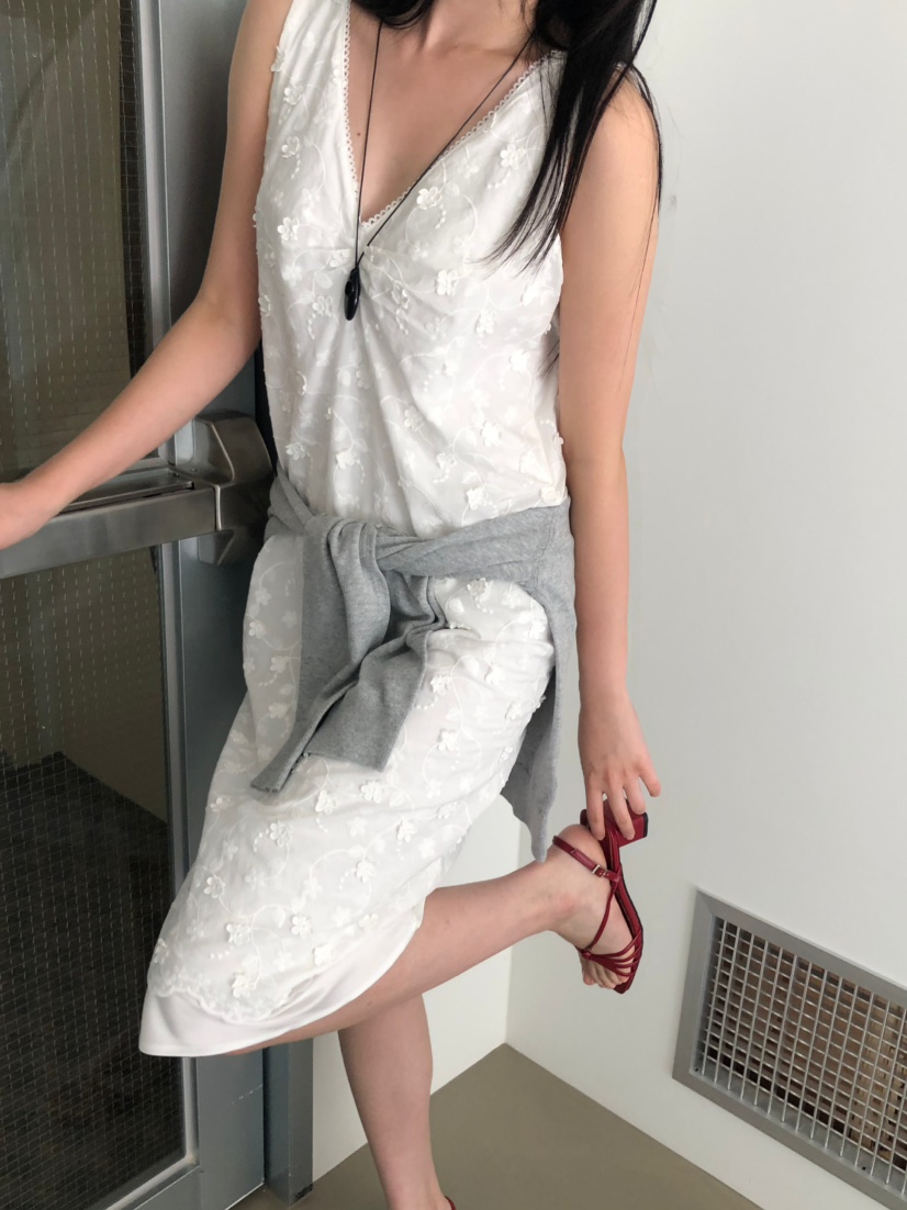OURS韓國直郵女士新品熱賣時尚人氣休閑26夏季推薦連衣裙OPSOURS連衣裙
