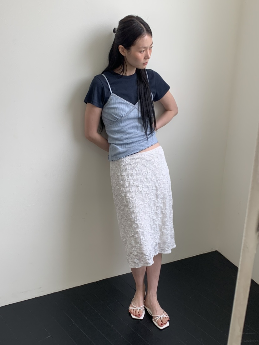 OURS韓國直郵實拍女士新品26夏季人氣熱賣時尚半身裙中短裙OURS半身裙/中短裙