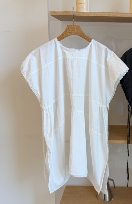 LAUNDRY東大門實拍韓國女士新品休閑26夏季襯衫蕾絲衫緞帶LAUNDRY襯衫/蕾絲衫圖色1