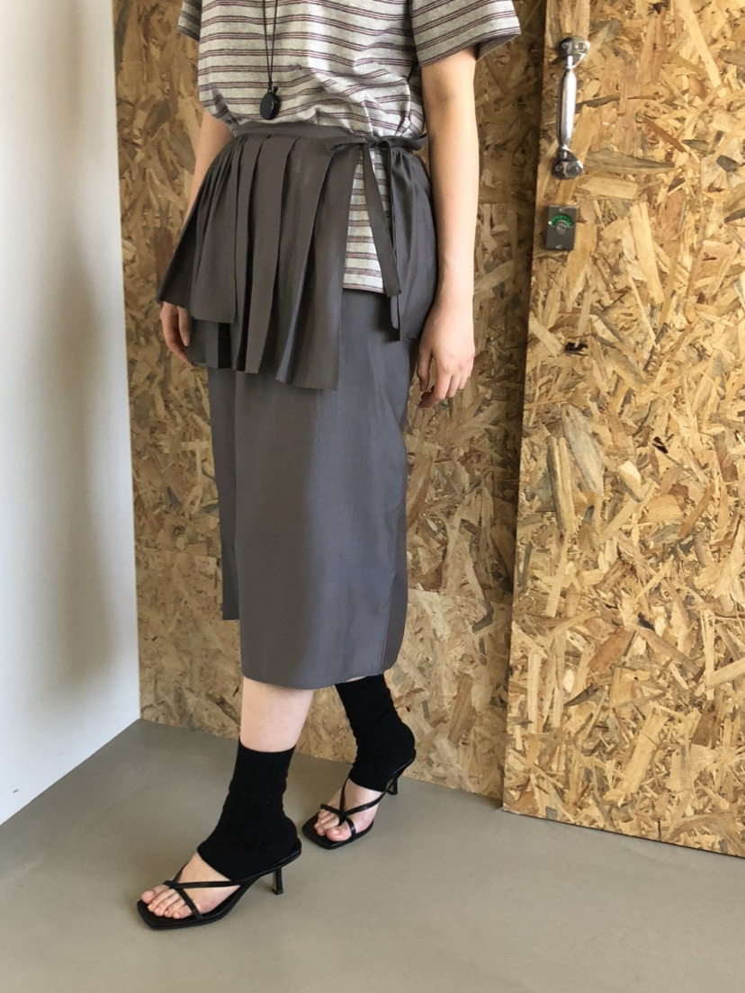 OURS韓國直郵女士新款休閑熱賣26夏季時尚人氣半身裙中短裙OURS半身裙/中短裙