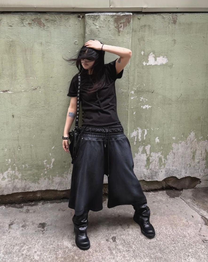 SEEOT韓國直郵女裝新款休閑推薦時尚26夏季短褲男女同款涂層SEEOT短褲