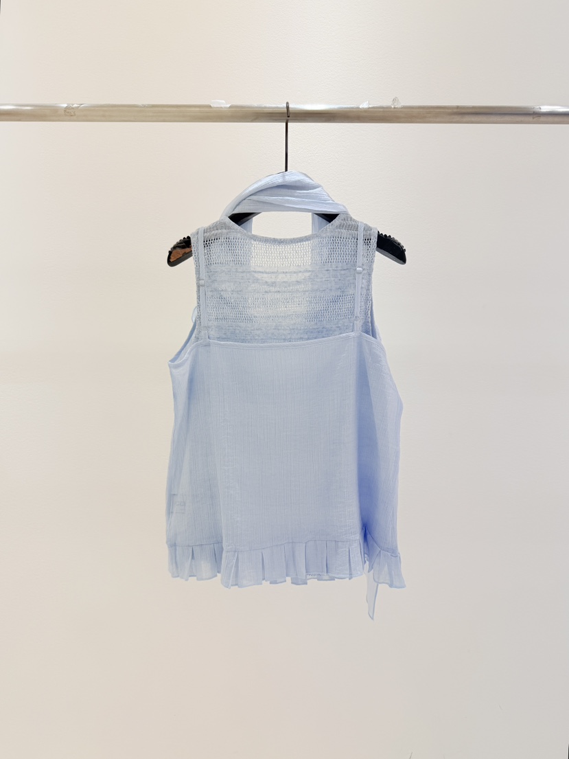 CORAL韓國東大門直郵女士新品人氣26夏季吊帶背心荷葉邊套裝CORAL吊帶/背心