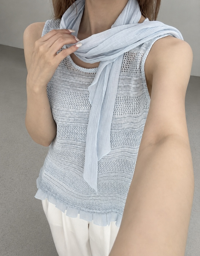 CORAL韓國東大門直郵女士新品人氣26夏季吊帶背心荷葉邊套裝CORAL吊帶/背心