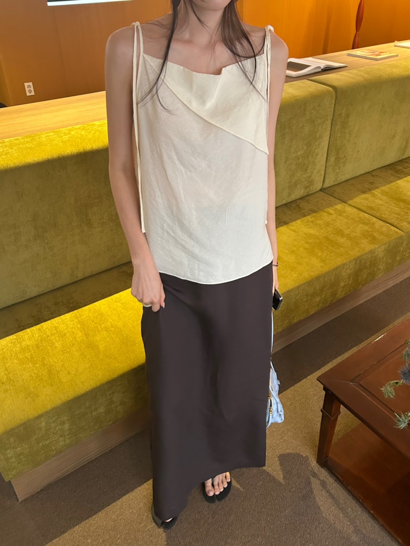 ME MO韓國東大門直郵女裝新款人氣推薦熱賣吊帶背心露肩ME MO吊帶/背心