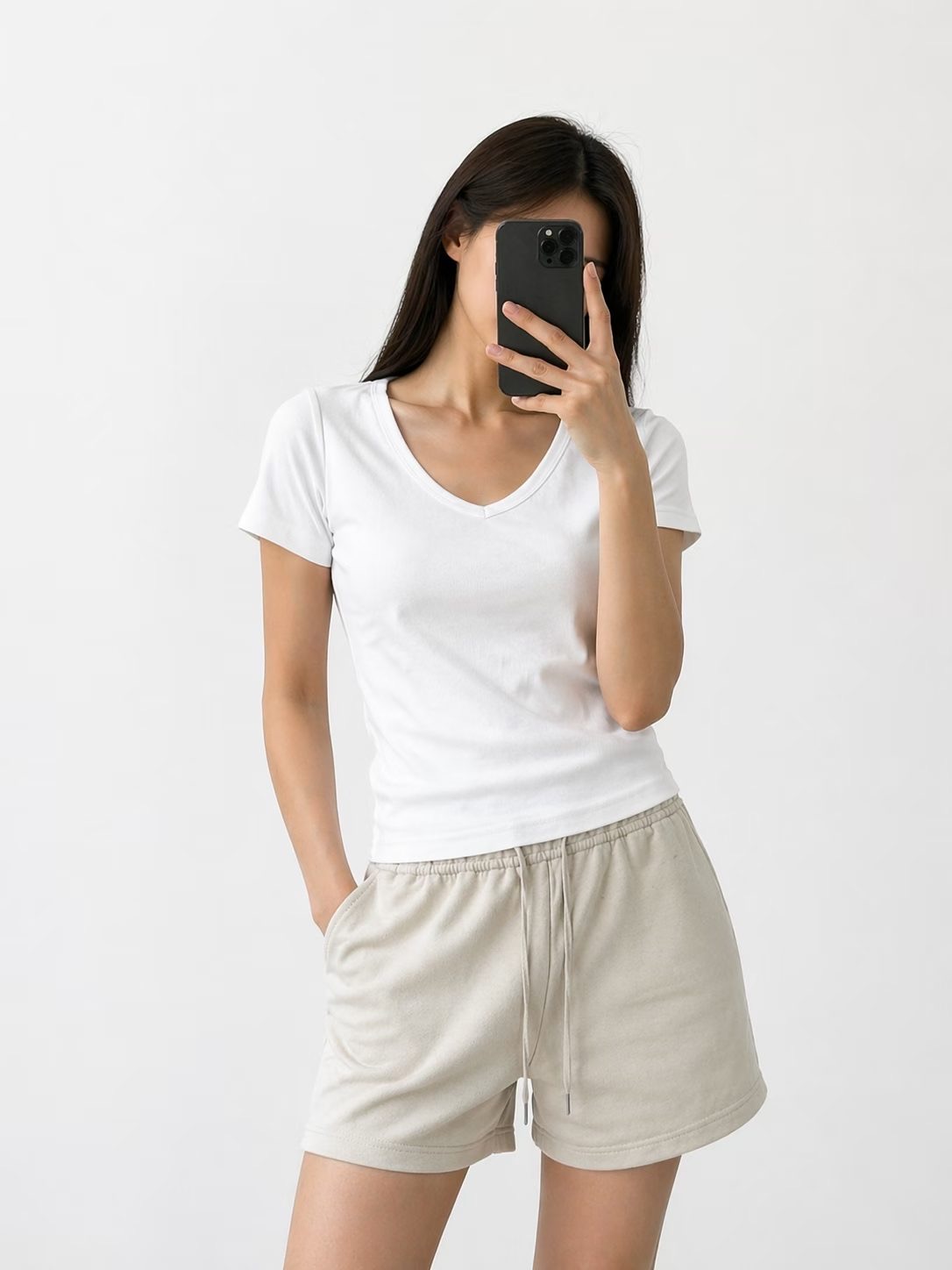 DOT BASIC韓國東大門直郵女士新品26夏季熱賣時尚推薦T恤DOT BASICT恤