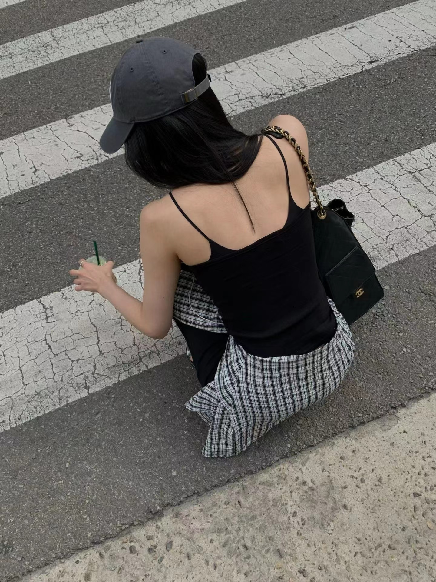 BLACK LINE韓國直郵女士新品時尚休閑熱賣26夏季套裝三件套BLACK LINE套裝