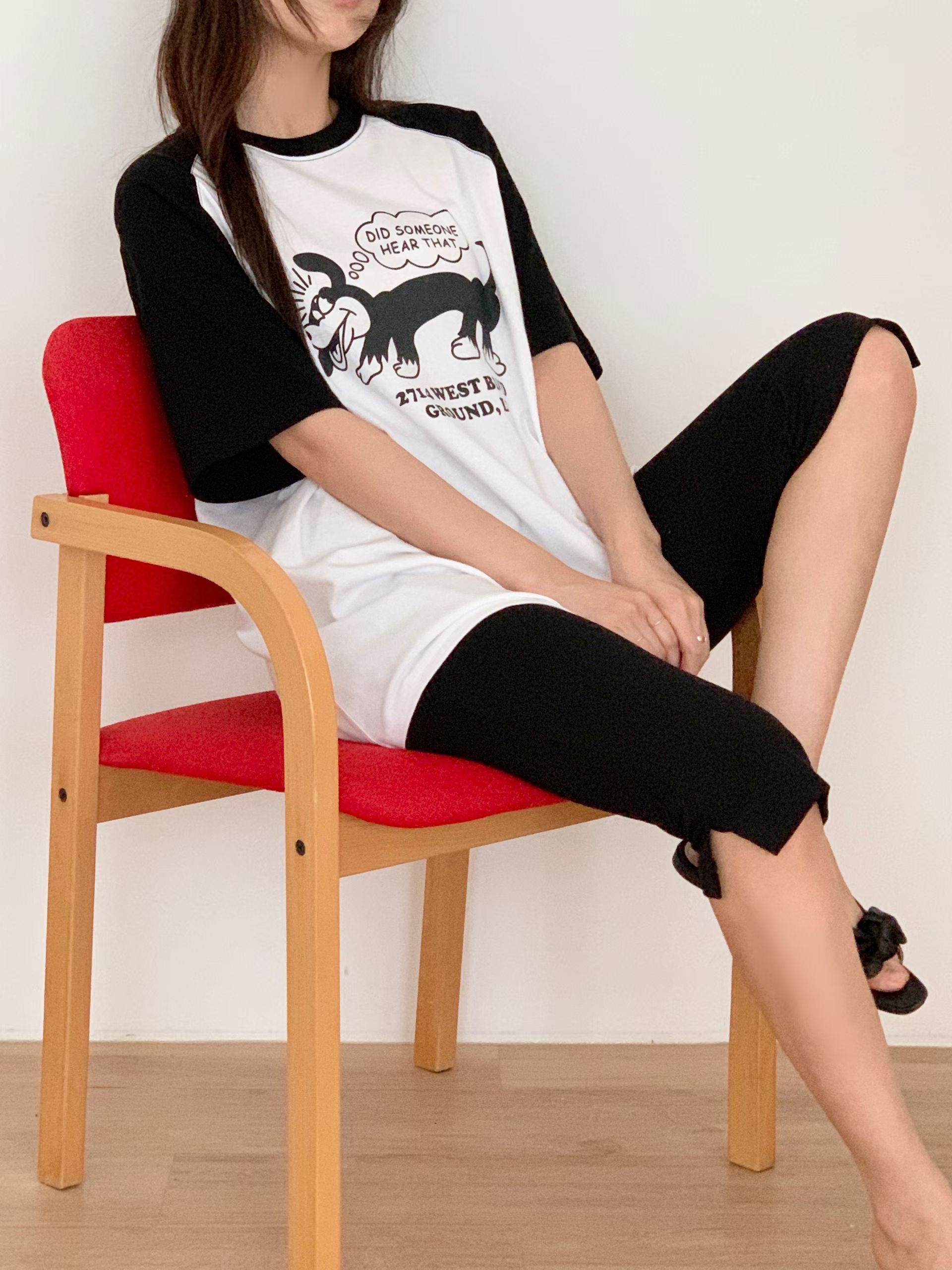 FIRST MOON韓國直郵實拍女士新品26夏季推薦休閑T恤插肩FIRST MOONT恤