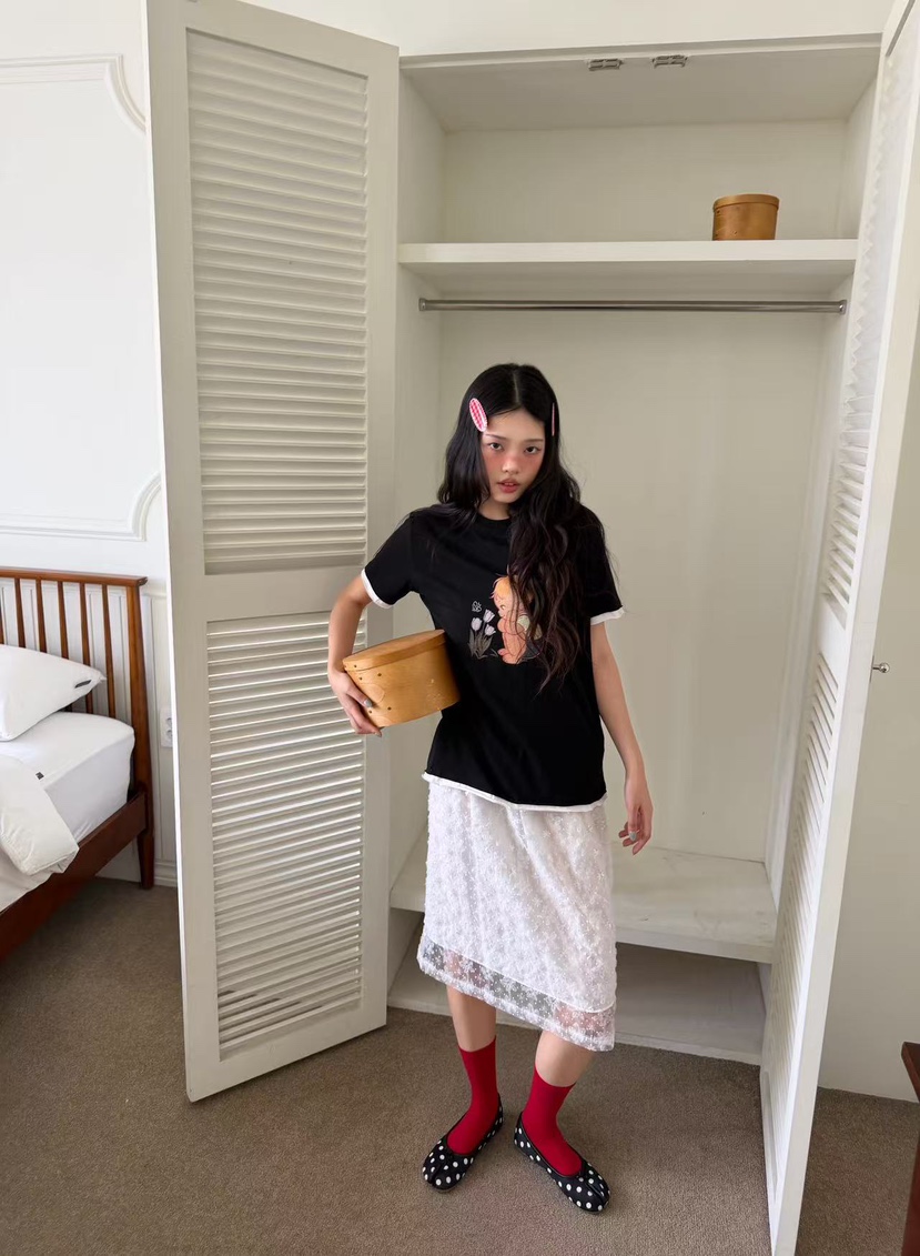 YES韓國直郵女裝新品熱賣人氣時尚推薦休閑26夏季半身裙中短裙YES半身裙/中短裙