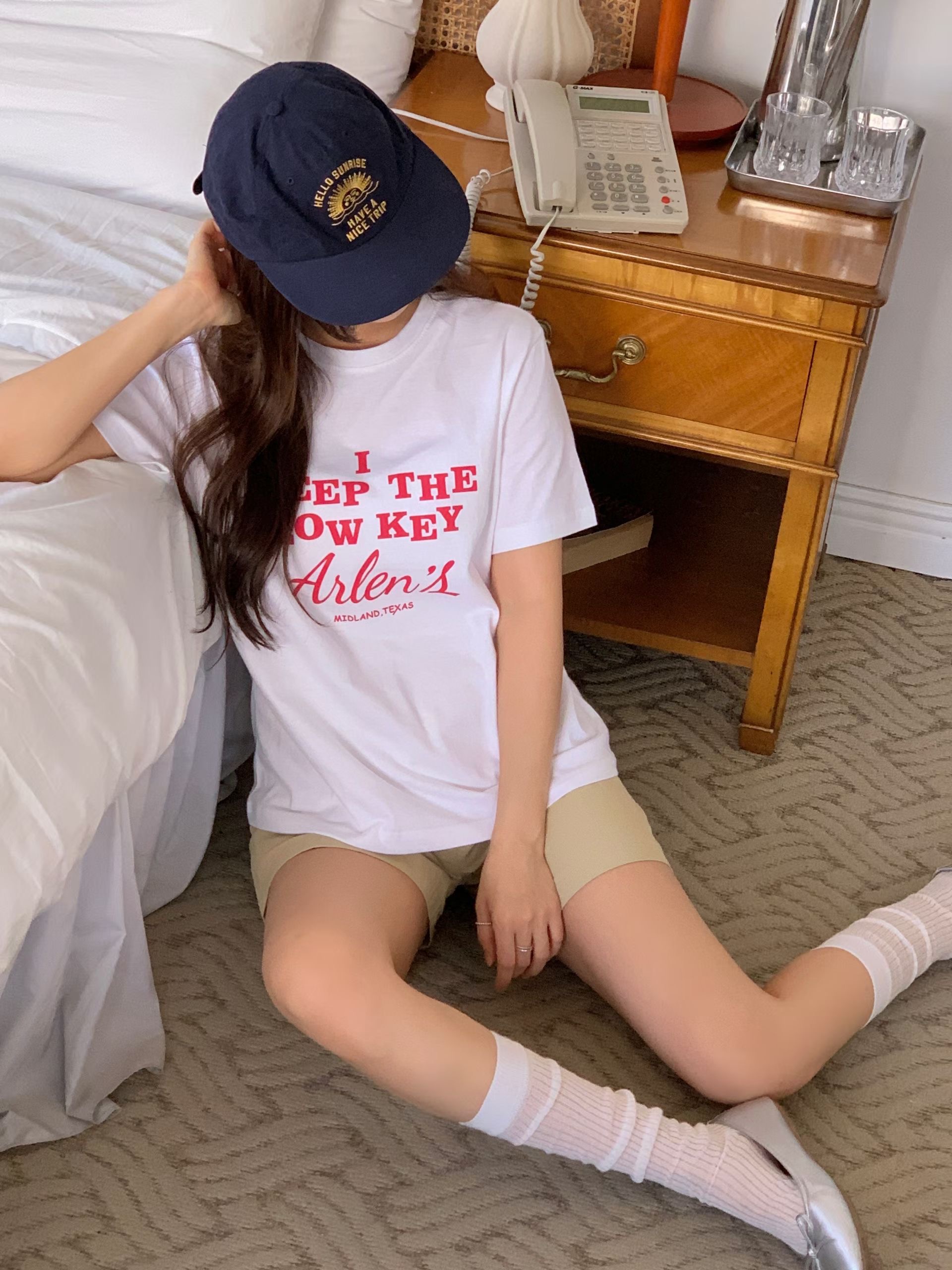 FIRST MOON東大門實拍韓國女裝新品推薦休閑熱賣26夏季T恤FIRST MOONT恤