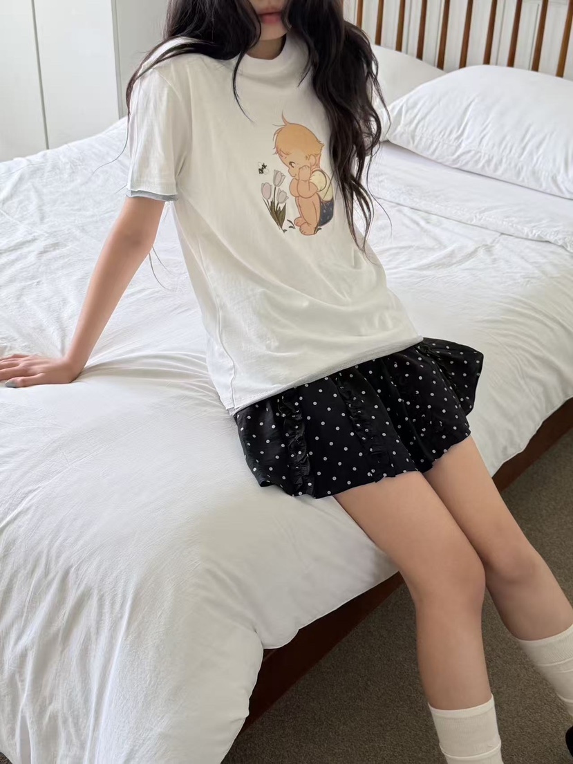 YES韓國直郵實拍女士新品人氣時尚熱賣休閑26夏季推薦T恤YEST恤