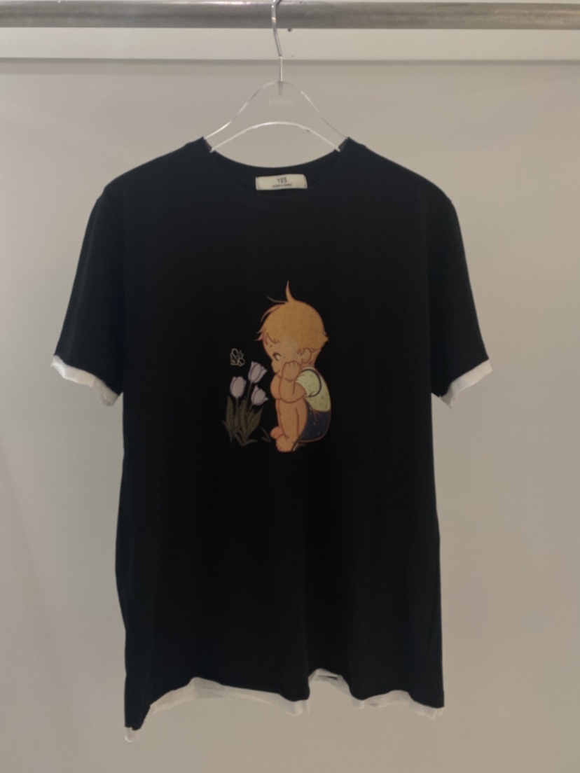 YES韓國直郵實拍女士新品人氣時尚熱賣休閑26夏季推薦T恤YEST恤圖色3