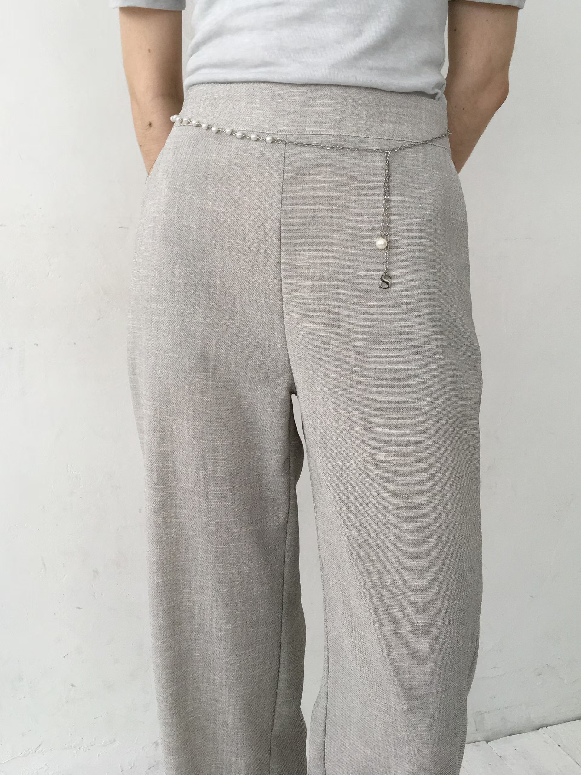SOOMANCHAE-수만채-T韓國直郵女士新品26夏季人氣休閑褲SOOMANCHAE休閑褲