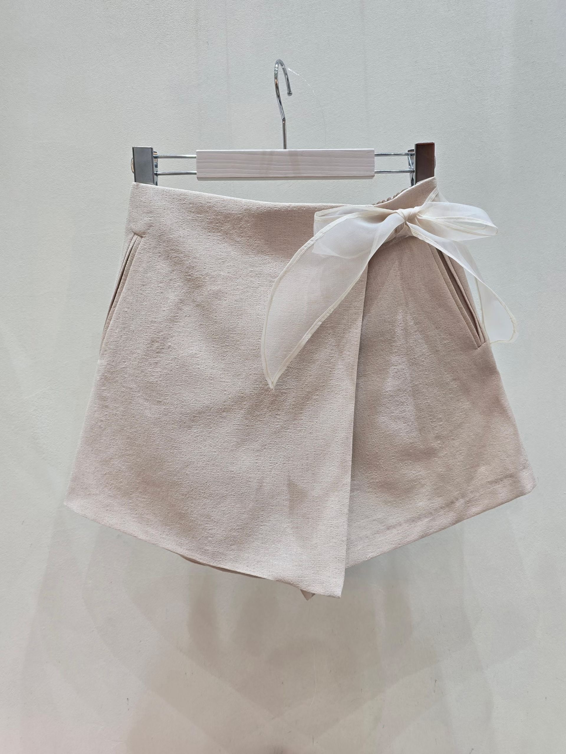 SOOMANCHAE-수만채-T韓國直郵實拍女裝新品26夏季裙褲裹身裙歐根紗SOOMANCHAE裙褲圖色2