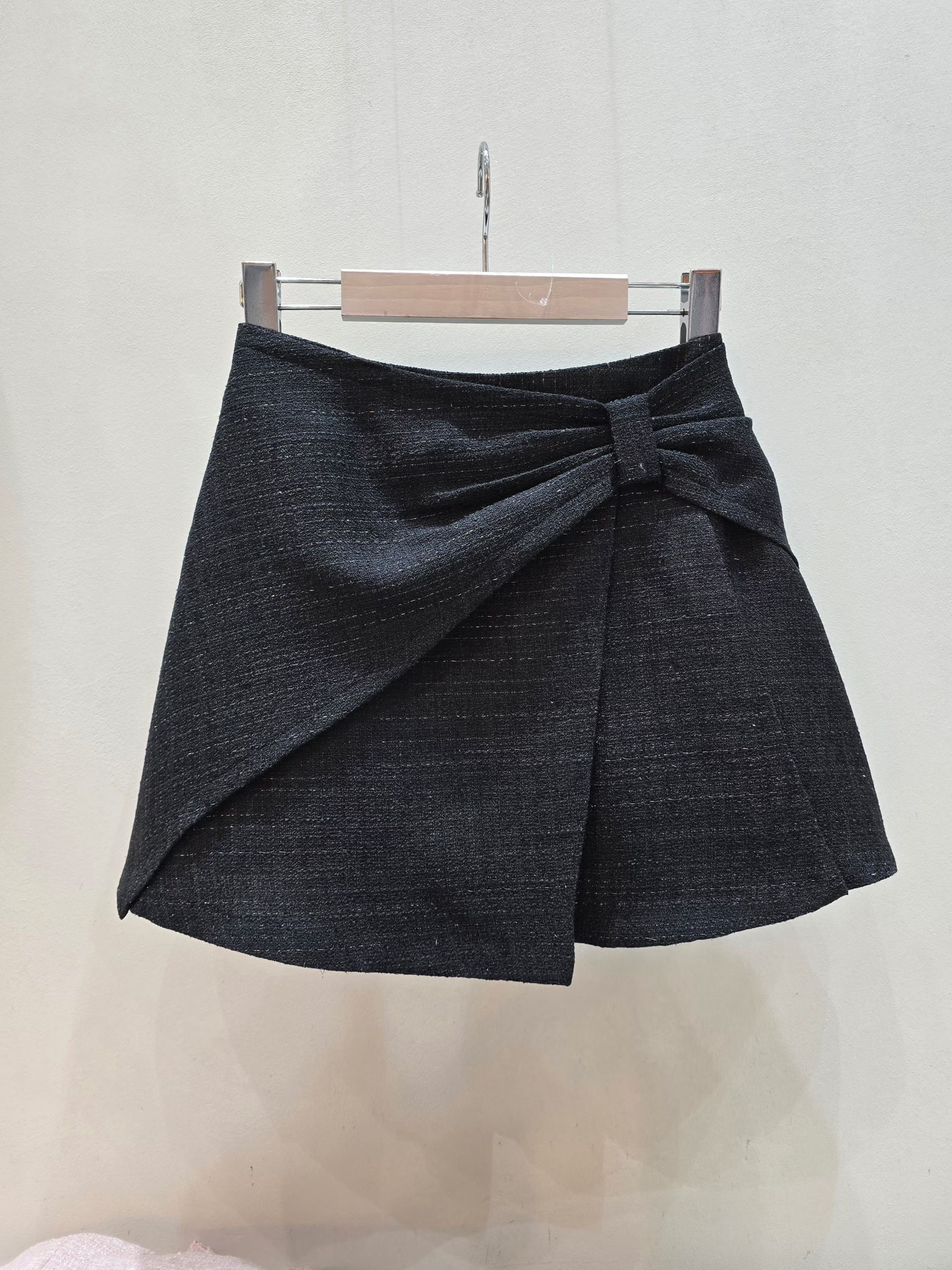 SOOMANCHAE-수만채-T韓國直郵女士新品人氣休閑短裙絲帶SOOMANCHAE短裙圖色3