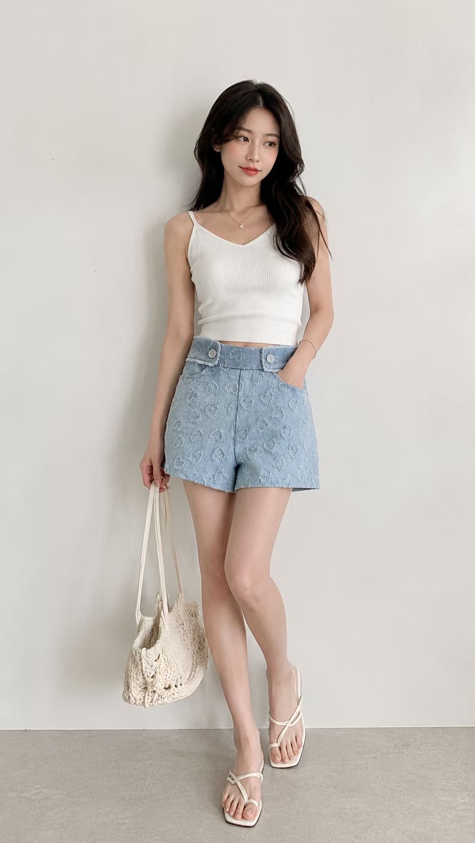 SOOMANCHAE-수만채-T韓國直郵實拍女裝新品人氣26夏季短褲SOOMANCHAE短褲