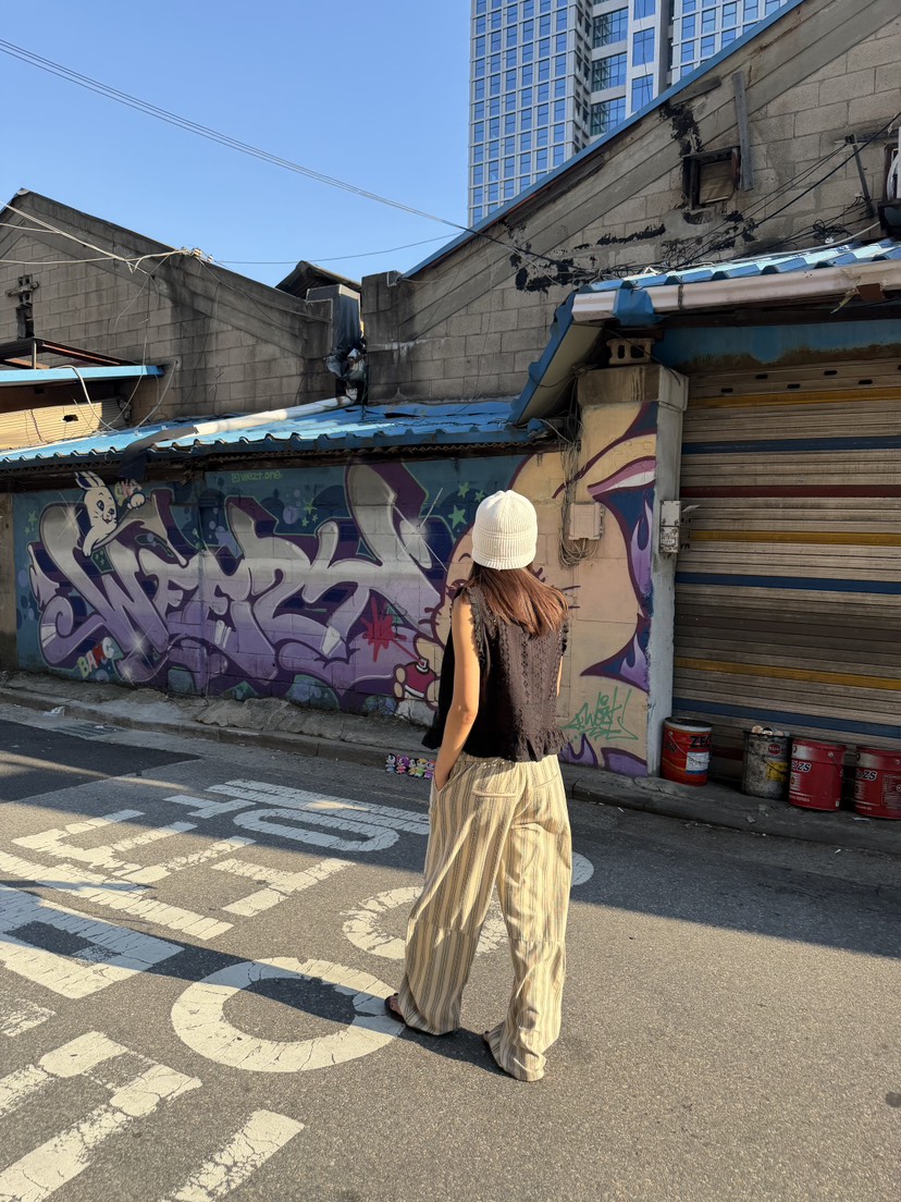 FRANC—L韓國直郵女士新款26夏季人氣推薦休閑熱賣休閑褲FRANC休閑褲
