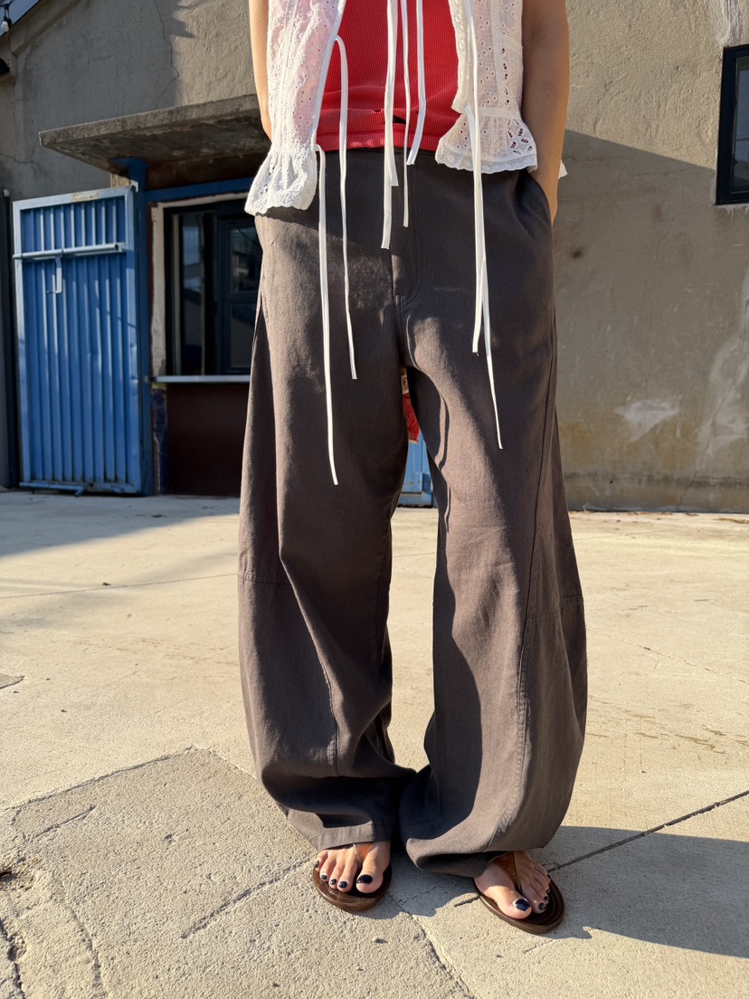 FRANC—L韓國直郵女士新款26夏季人氣推薦休閑熱賣休閑褲FRANC休閑褲圖色2