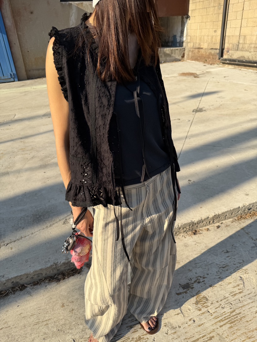 FRANC—L韓國東大門代購女士新款休閑熱賣26夏季馬甲不含內搭FRANC馬甲