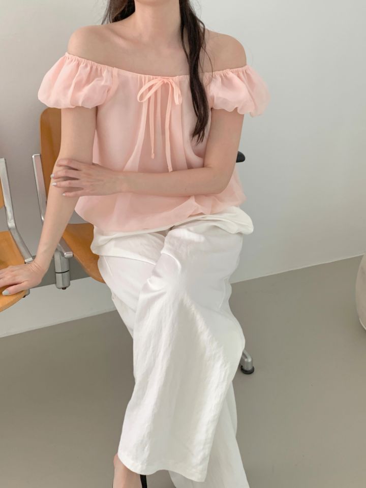 CRONG韓國直郵女裝新款熱賣時尚推薦26夏季休閑襯衫蕾絲衫CRONG襯衫/蕾絲衫