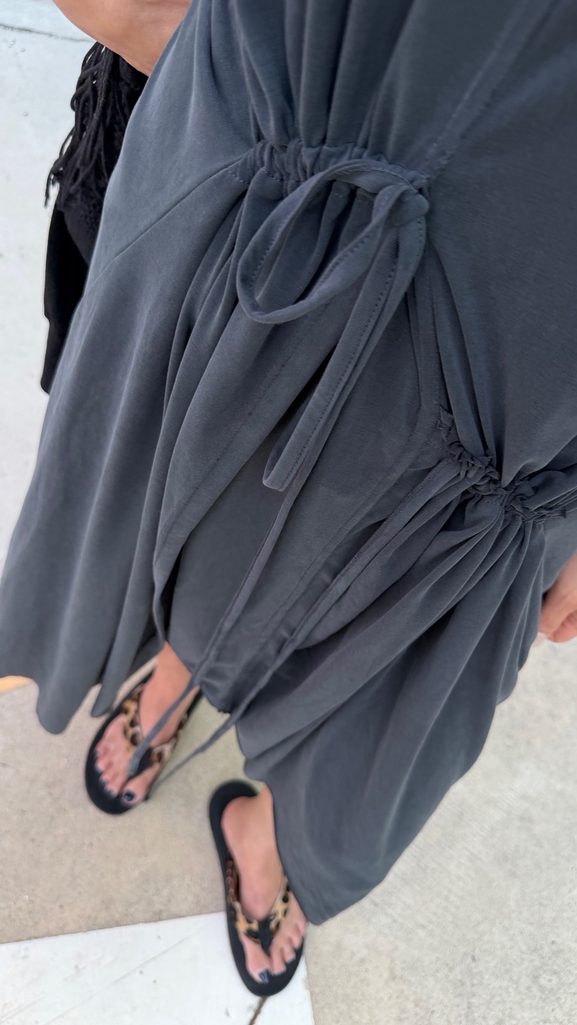 FRANC—L東大門實拍韓國女裝新款時尚26夏季連衣裙OPS褶皺FRANC連衣裙
