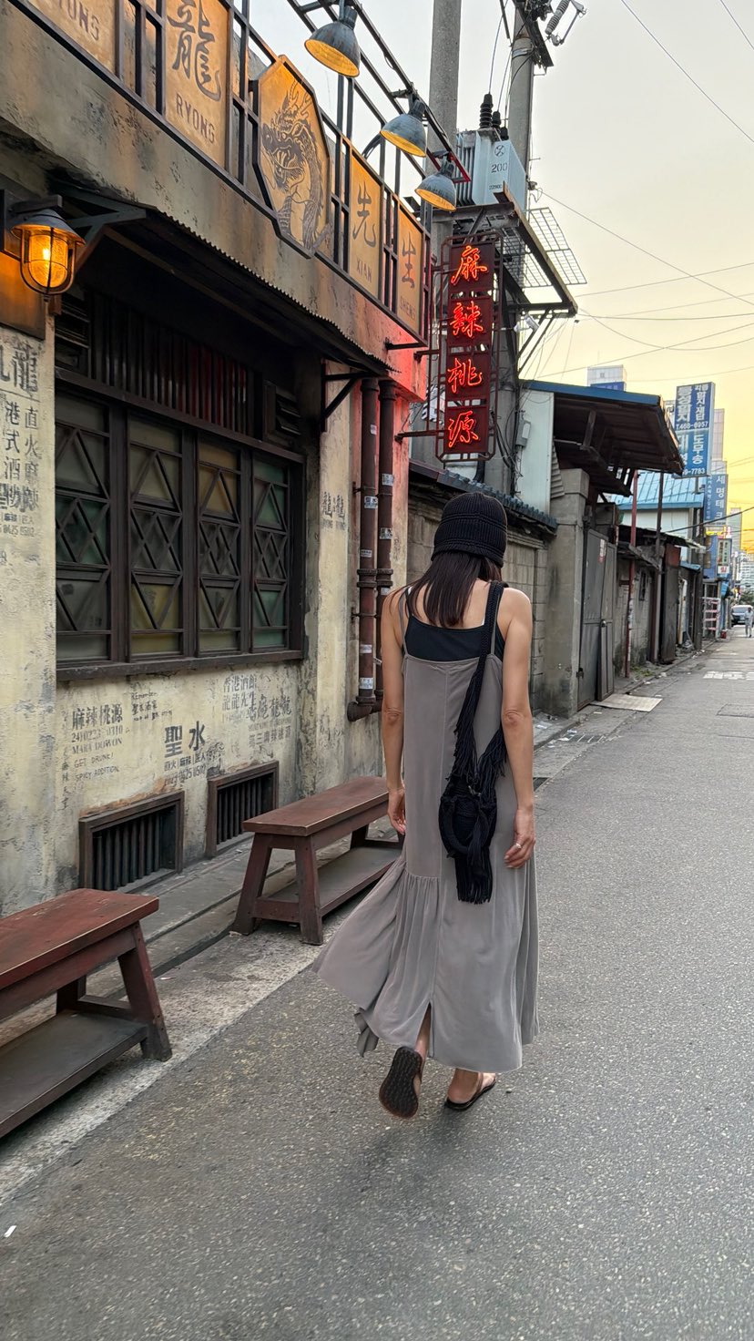 FRANC—L東大門實拍韓國女裝新款時尚26夏季連衣裙OPS褶皺FRANC連衣裙