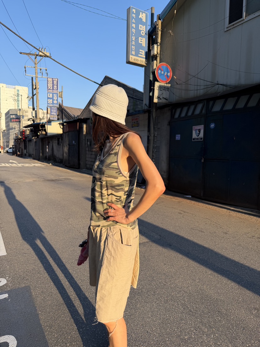 FRANC—L東大門實拍韓國女裝新品熱賣時尚人氣26夏季吊帶背心FRANC吊帶/背心