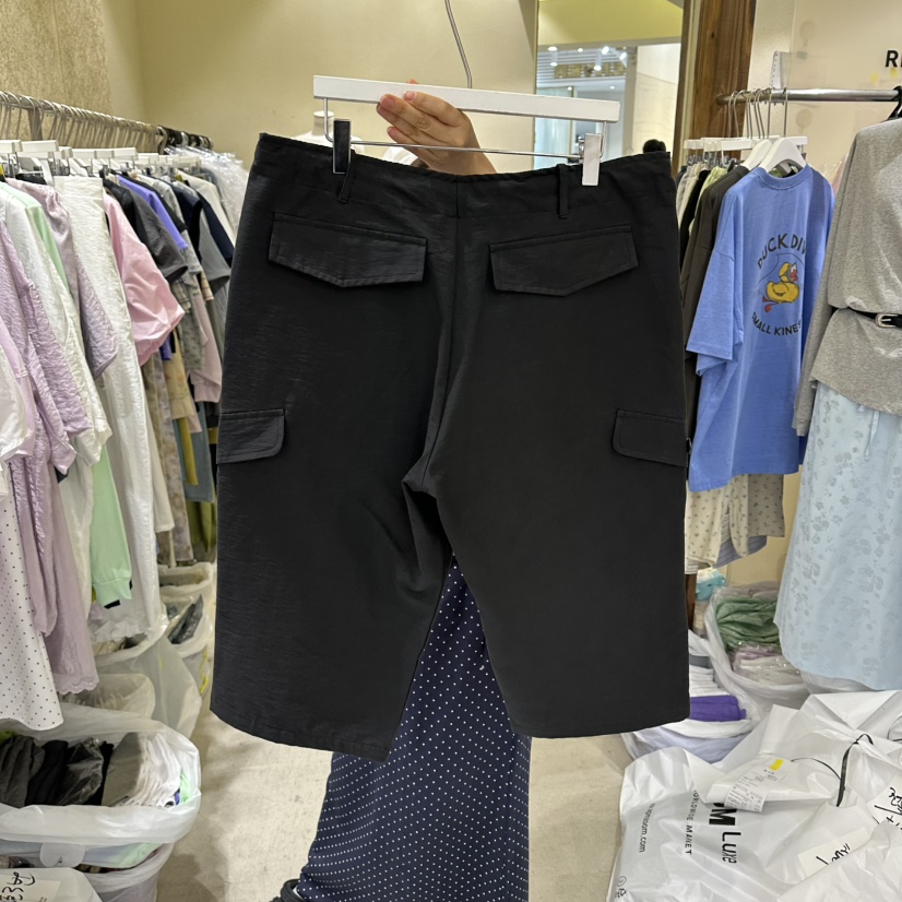 REFLAT韓國代購女裝新品26夏季熱賣人氣推薦短褲七分褲口袋REFLAT短褲