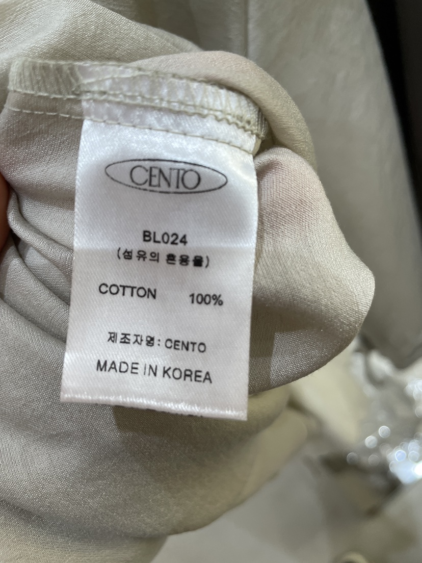 CENTO韓國直郵女士新款人氣26夏季推薦熱賣時尚襯衫蕾絲衫CENTO襯衫/蕾絲衫