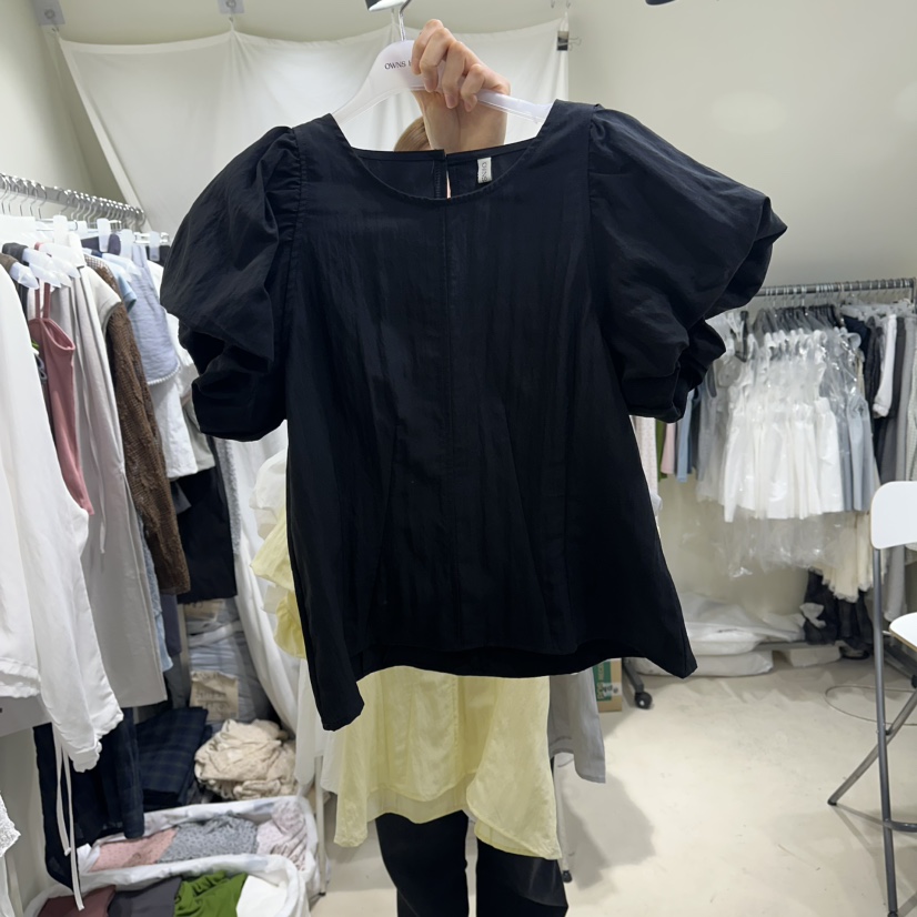 OWNS韓國直郵女士新款推薦休閑熱賣人氣26夏季襯衫蕾絲衫OWNS HAUS襯衫/蕾絲衫圖色4