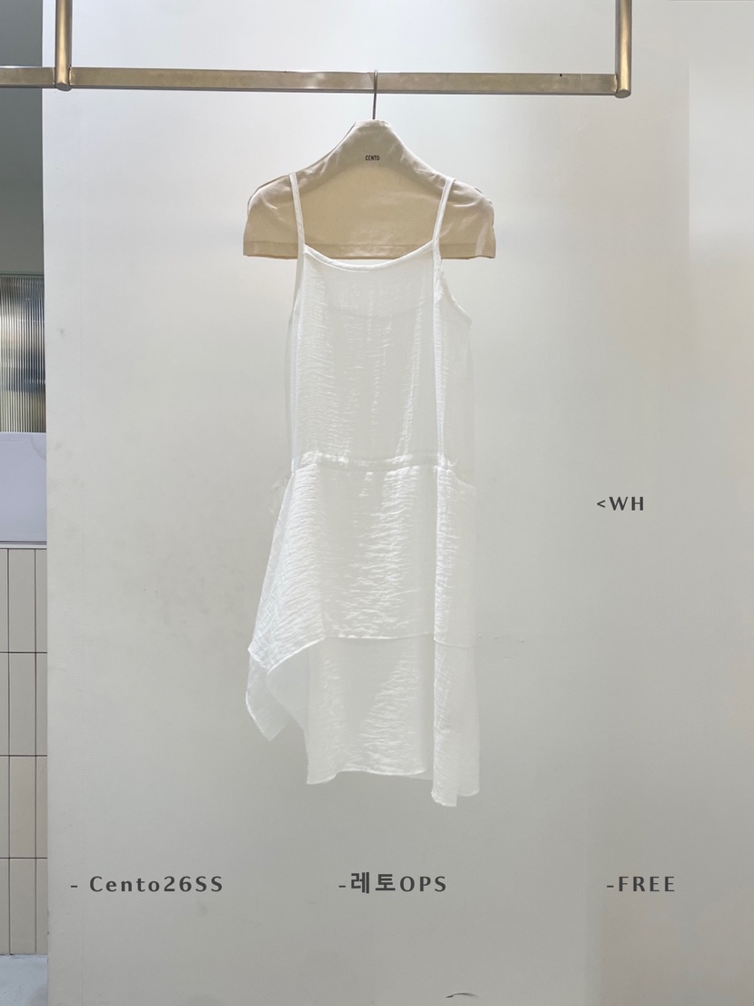 CENTO韓國直郵女士新品推薦熱賣休閑時尚26夏季連衣裙OPSCENTO連衣裙圖色1