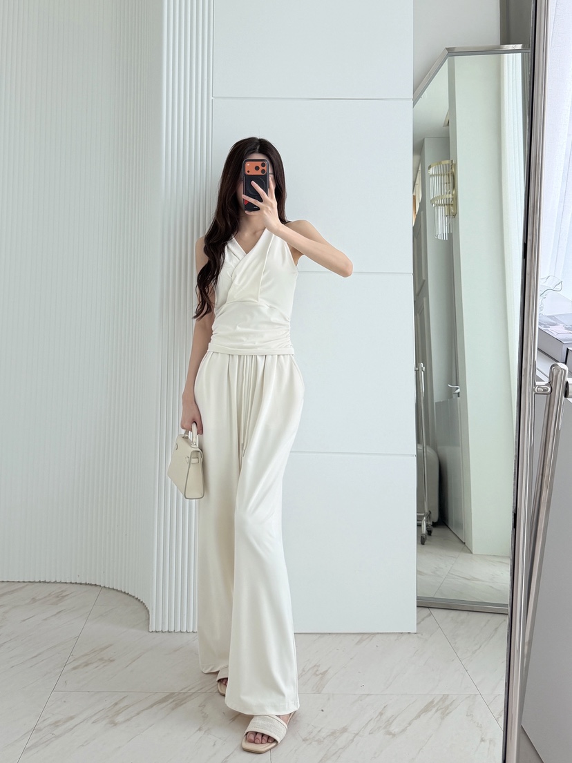 CLOTH韓國直郵實拍女士新款人氣時尚熱賣休閑26夏季套裝無袖CLOTH套裝