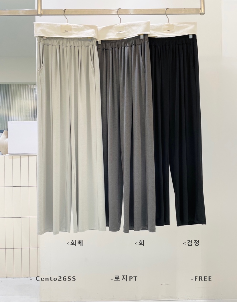 CENTO韓國直郵女裝新品休閑推薦人氣熱賣時尚26夏季休閑褲CENTO休閑褲
