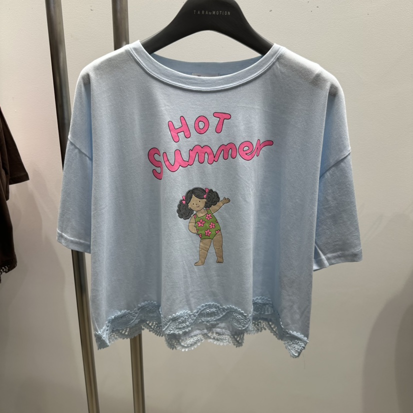 TARABY MOTION韓國東大門代購女士新品時尚推薦26夏季T恤TARABY MOTIONT恤圖色1