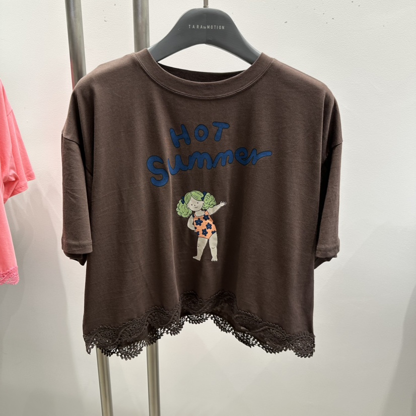 TARABY MOTION韓國東大門代購女士新品時尚推薦26夏季T恤TARABY MOTIONT恤圖色2