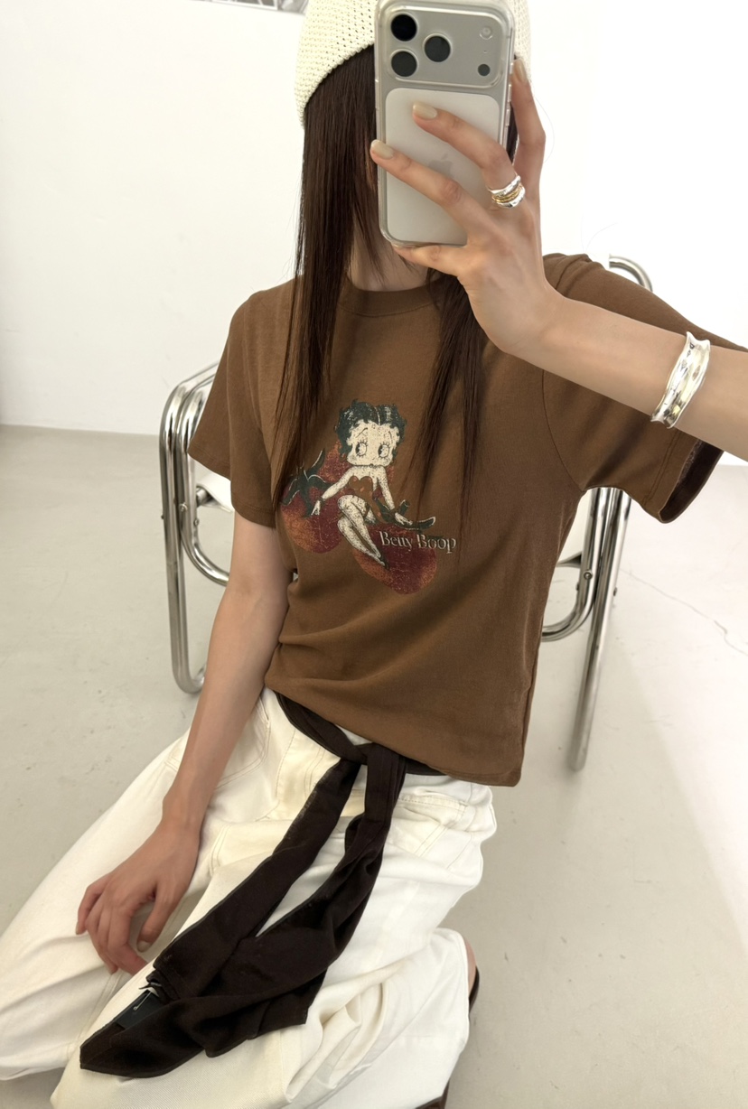 VISUAL SPACE/PAGE92/FLEISCHER韓國直郵女士新款休閑T恤VISUAL SPACE/PAGE92/FLEISCHERT恤