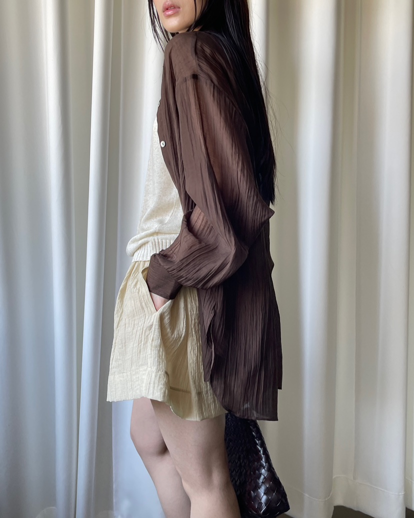 CENTO韓國東大門代購女裝新品熱賣人氣時尚推薦襯衫蕾絲衫CENTO襯衫/蕾絲衫