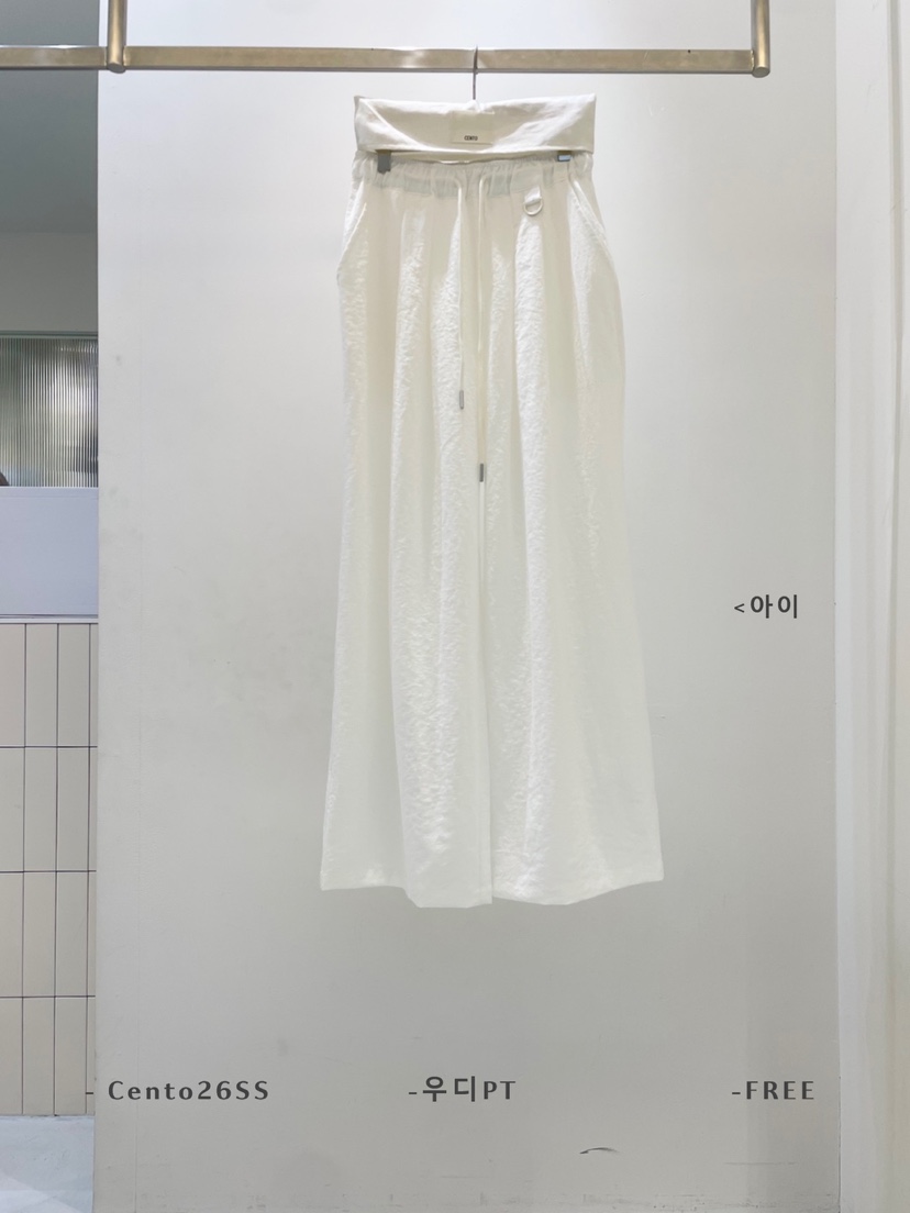 CENTO東大門實拍韓國女裝新款熱賣26夏季人氣休閑推薦休閑褲CENTO休閑褲圖色1