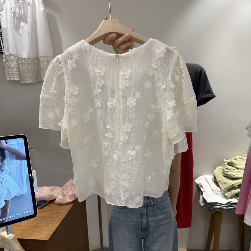 ASSEMBLY韓國代購女士新款推薦休閑時尚人氣26夏季襯衫蕾絲衫ASSEMBLY襯衫/蕾絲衫