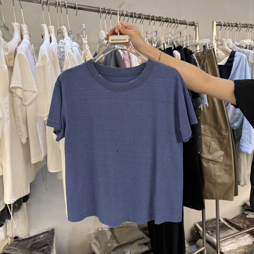 DOUBLE STANDARD/LE SMOKING/MAISONSTAFF韓國直郵女裝新品推薦T恤MAISONSTAFFT恤圖色2
