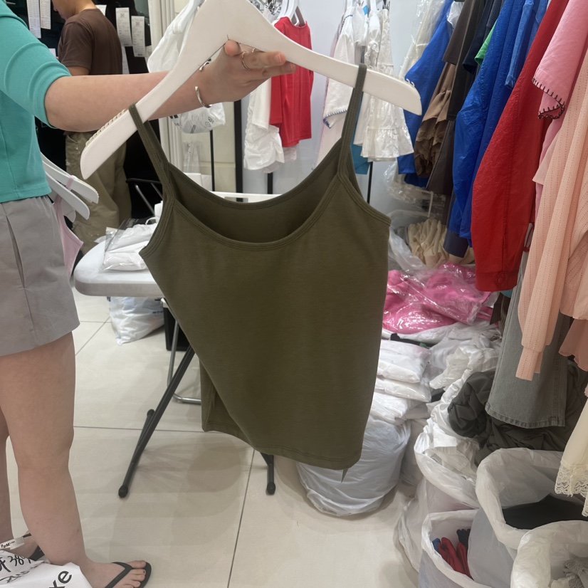 EGG IS韓國代購女裝新品人氣時尚熱賣休閑26夏季吊帶背心無袖EGG IS吊帶/背心圖色2