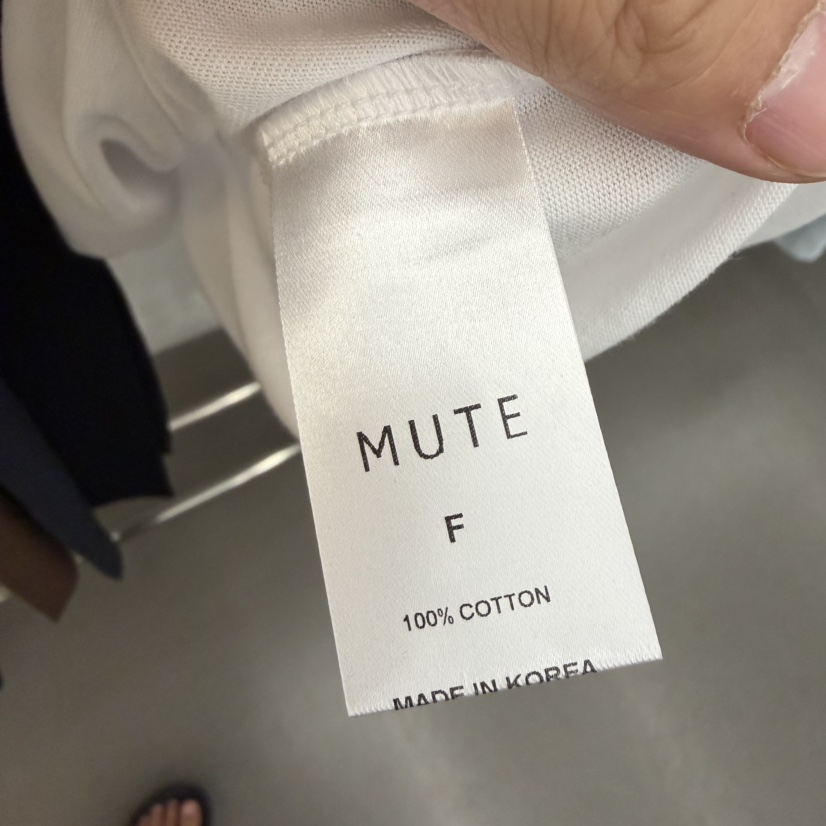 MUTE-P韓國直郵實拍女裝新品人氣熱賣休閑推薦26夏季T恤MUTET恤