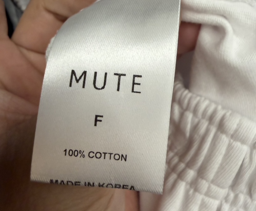 MUTE-P韓國代購女裝新品熱賣26夏季休閑推薦人氣時尚短褲MUTE短褲