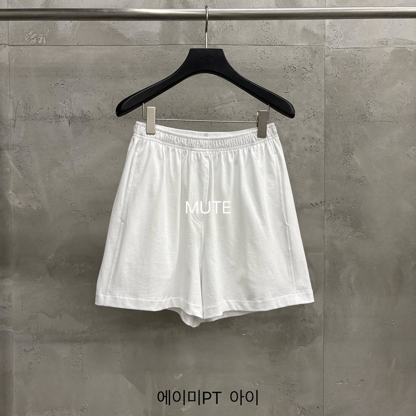MUTE-P韓國代購女裝新品熱賣26夏季休閑推薦人氣時尚短褲MUTE短褲圖色1白色