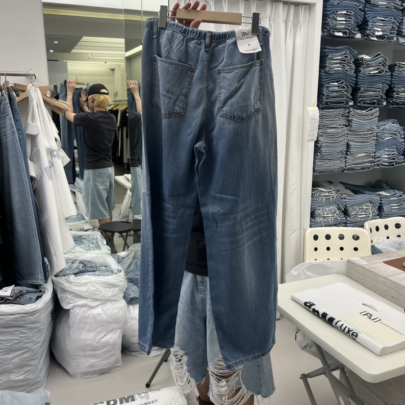 PAI韓國代購女士新款時尚人氣26夏季推薦熱賣休閑牛仔褲[PΛi]_PAi牛仔褲